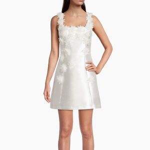 Elliatt Ivory Elder Embellished Minidress